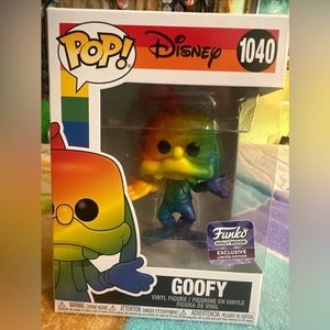 Funko POP! Disney Goofy Pride Rainbow Funko Hollywood Exclusive